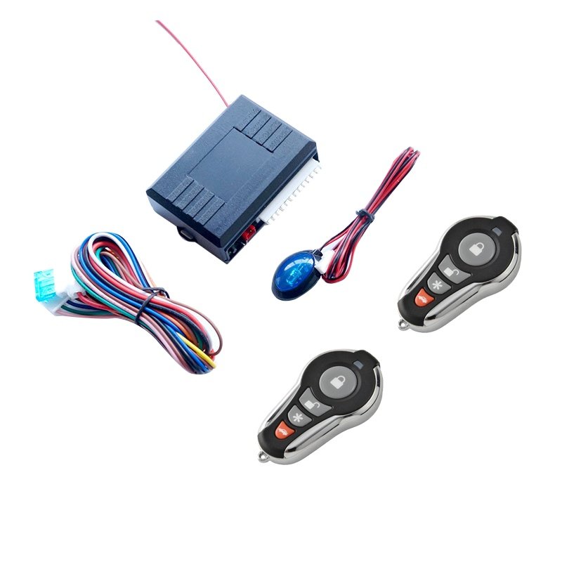 12V Universal Car Unlock Kit Car Alarm System Anti-Hijacking Central Locking System One Way Keyless Entry System
